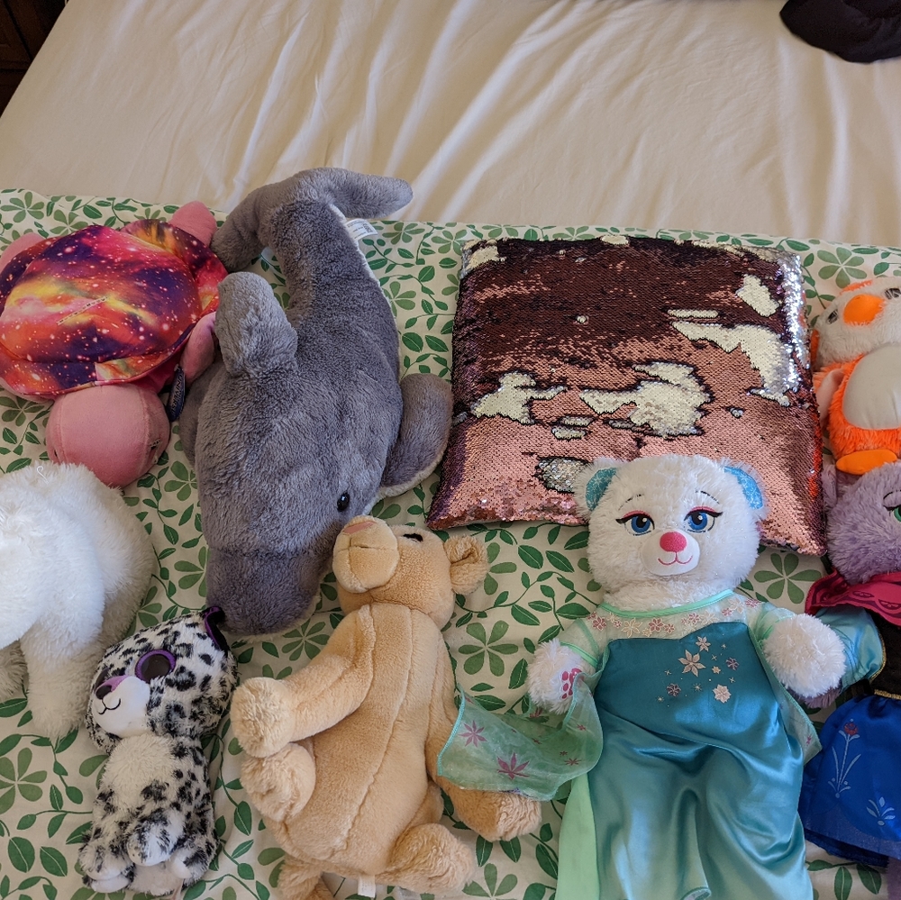 Soft plush animals